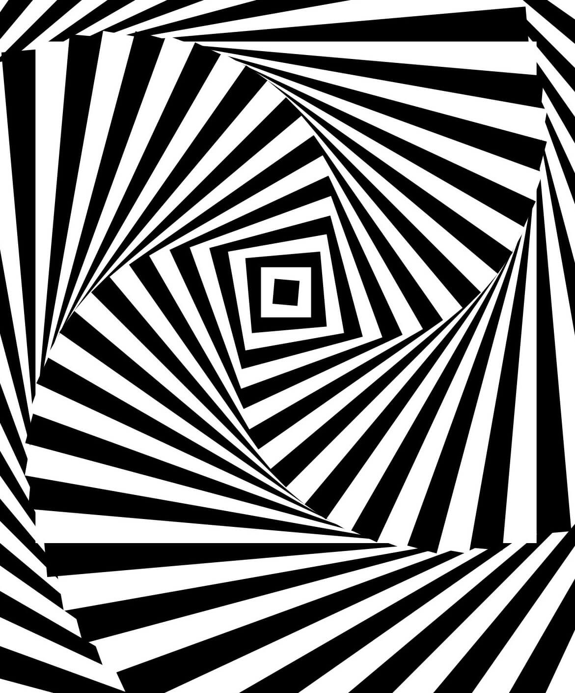Turning squares