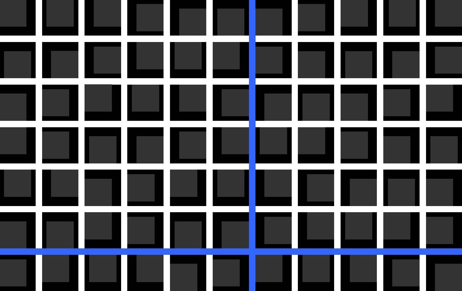 Blauw raster