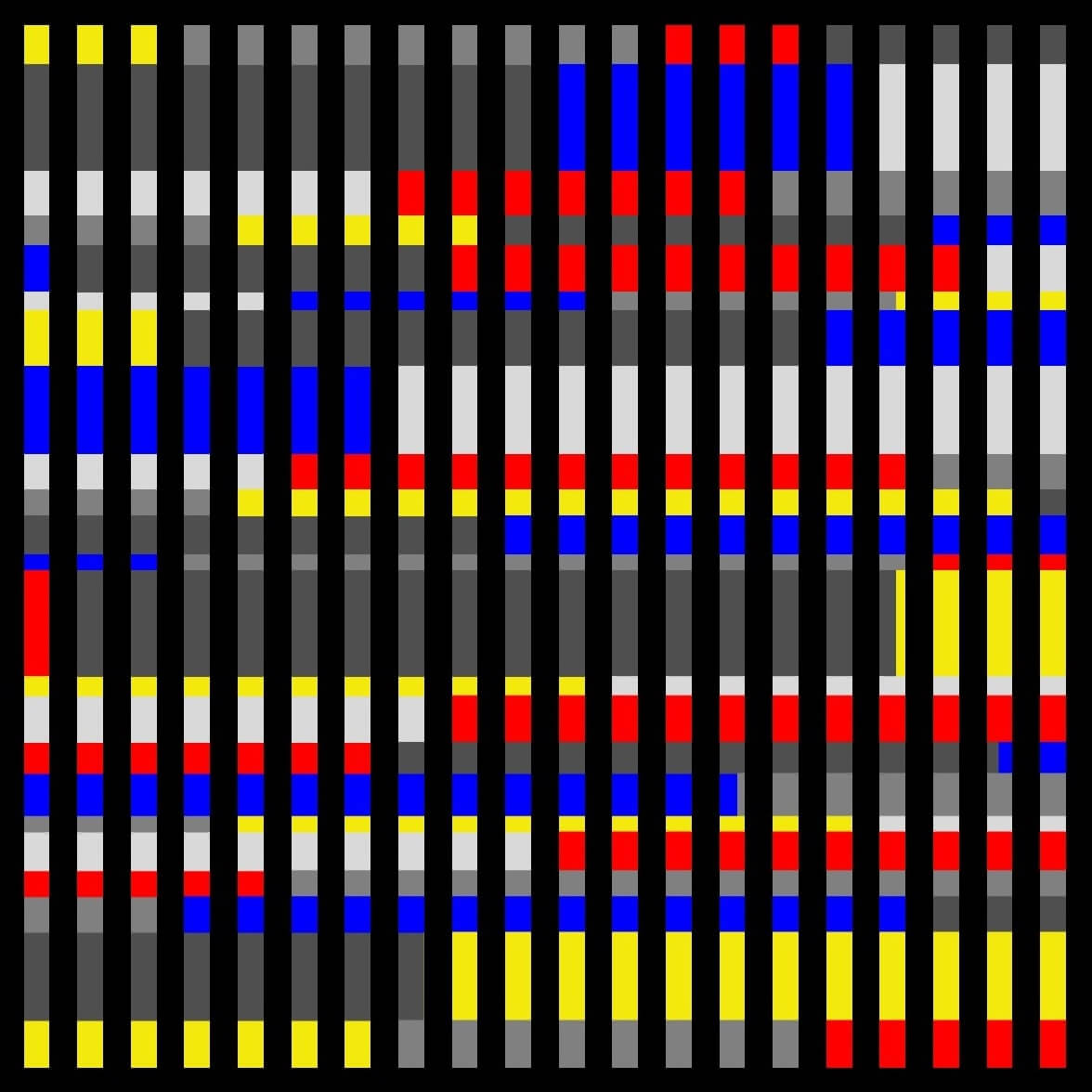 Code in kleur